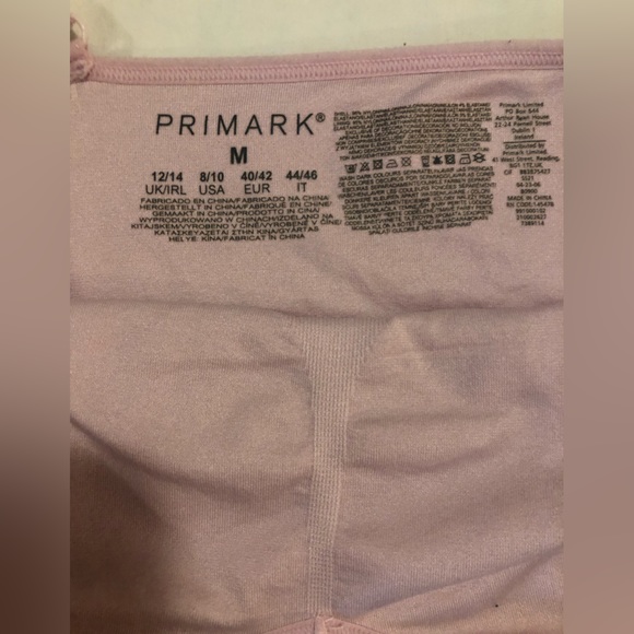 PriMark pink ribbed cami, XS - Picture 3 of 8